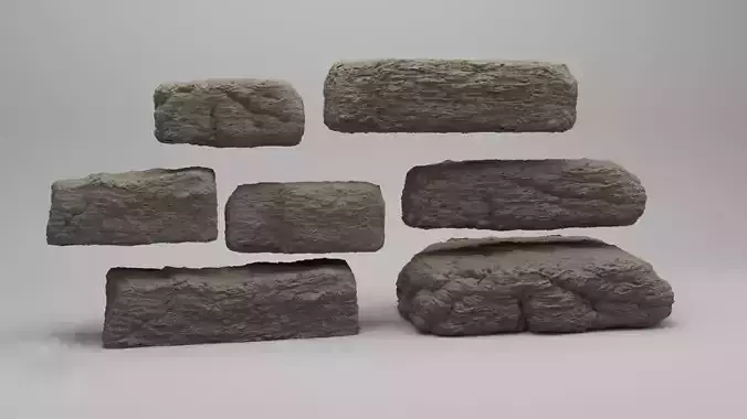 Destroyed rocks pack 
