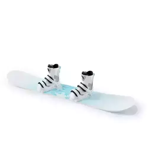 Snowboard With Grip Shoes