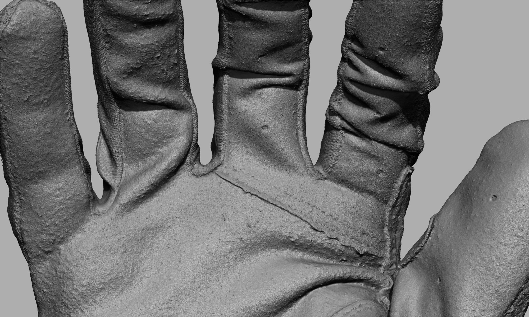Tactical Gloves 033 Low-poly 3D model_14