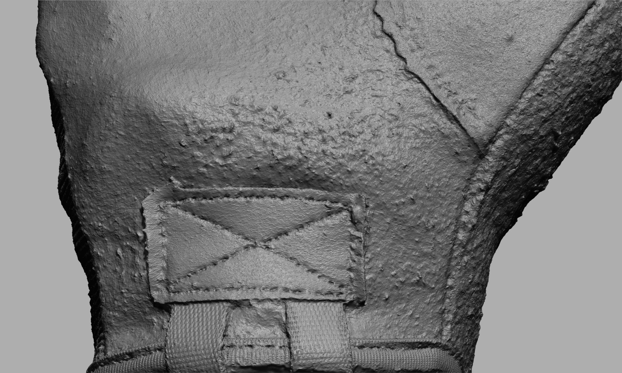 Tactical Gloves 033 Low-poly 3D model_15