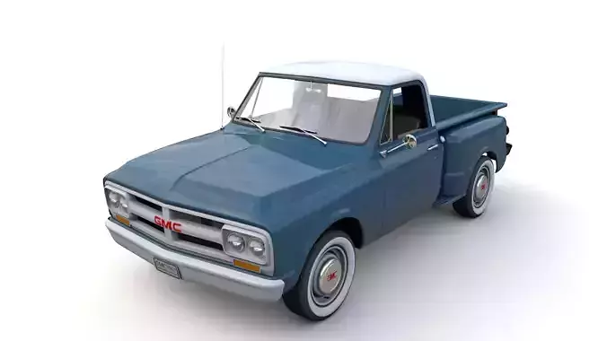 GMC C10 PICKUP STEPSIDE 1967 3D model