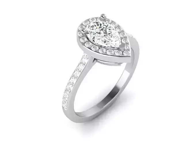 Solitaire ring model