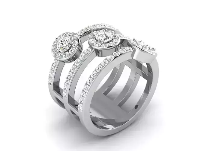 Solitaire ring model