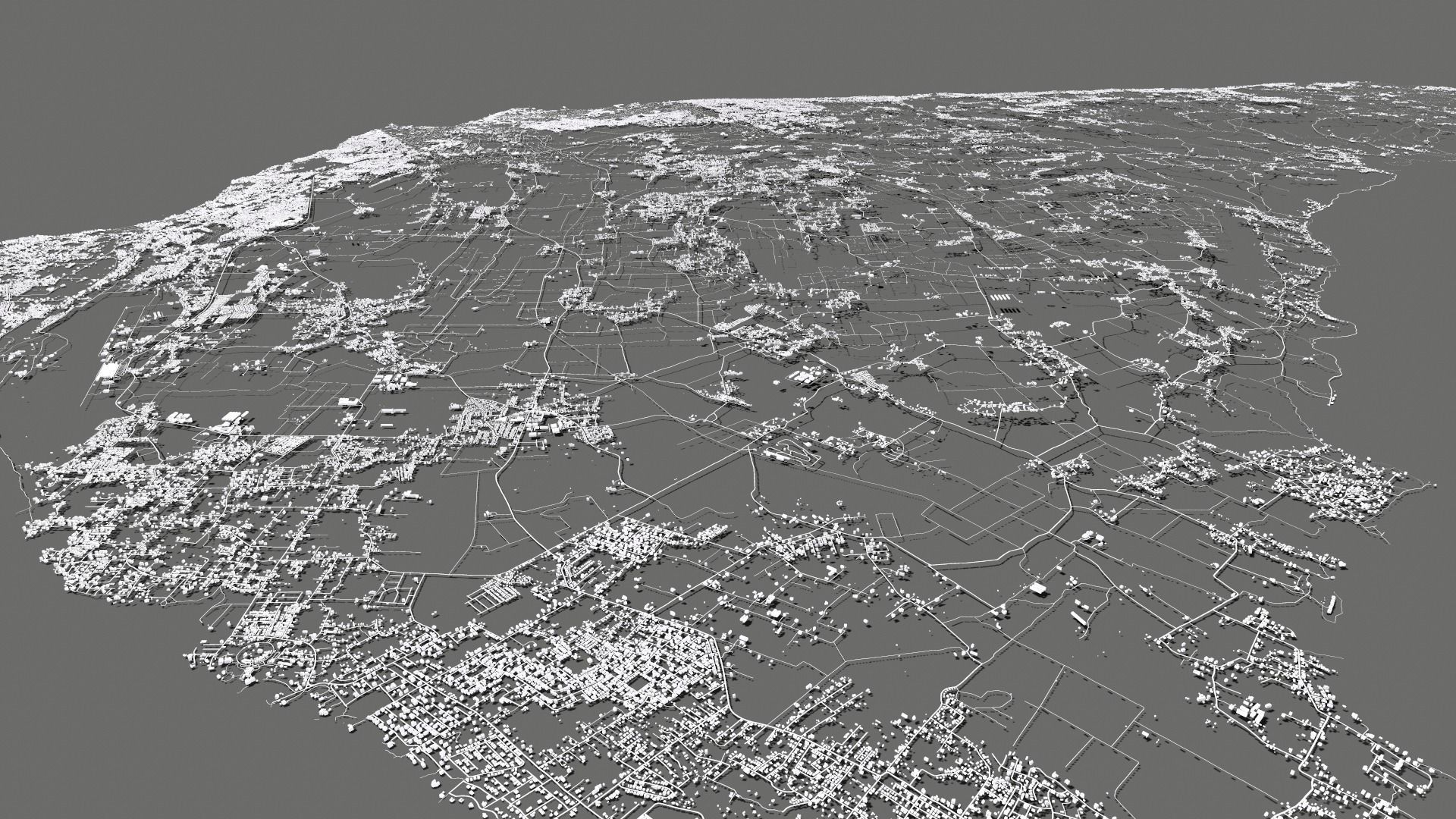 Barbados Island country 3D model_11