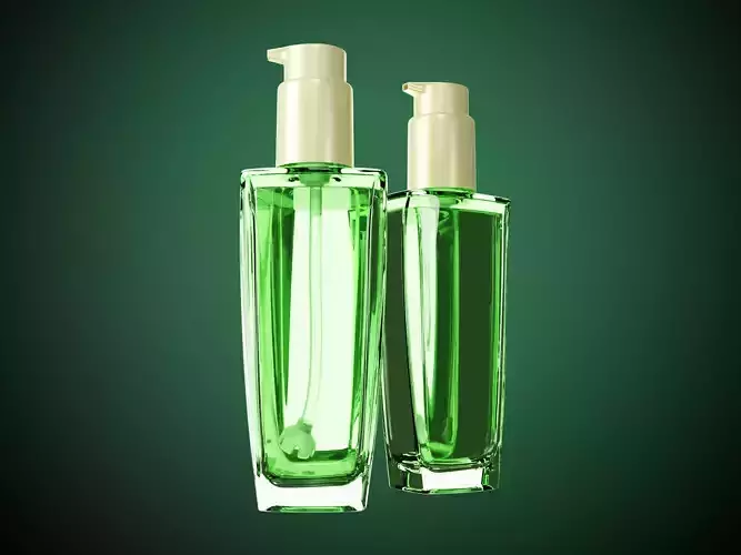 Cosmetic Glass Bottle Loreal Extraordinary Hair Oil 100ml