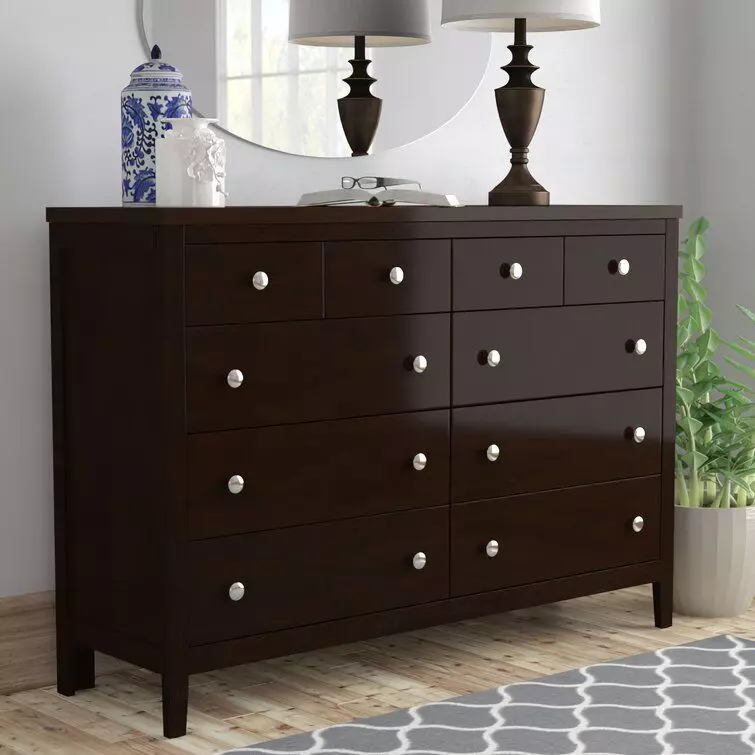 Conrad Drawer Double Dresser 3D model_0