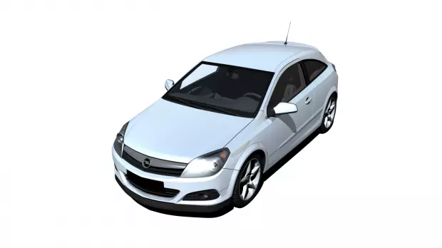 Opel Astra 3D model 3D model_0