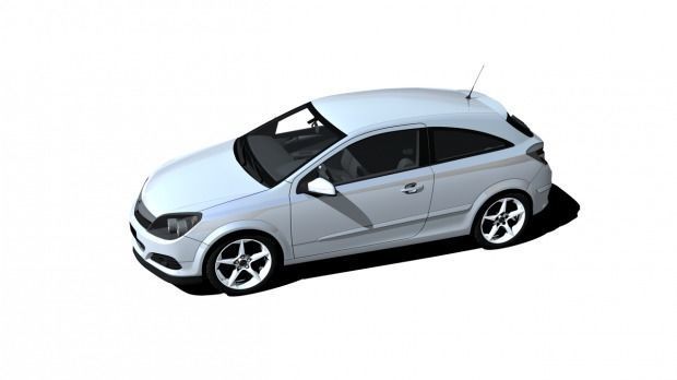 Opel Astra 3D model 3D model_4