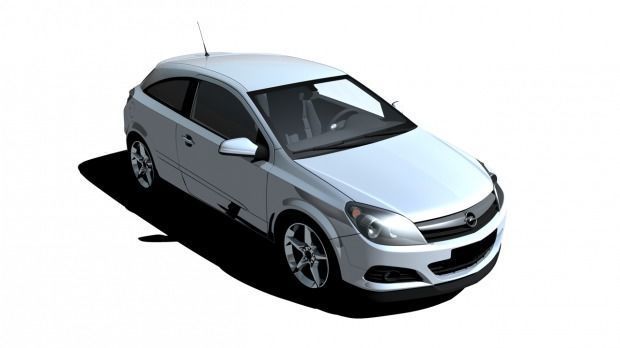 Opel Astra 3D model 3D model_6