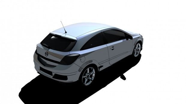 Opel Astra 3D model 3D model_5