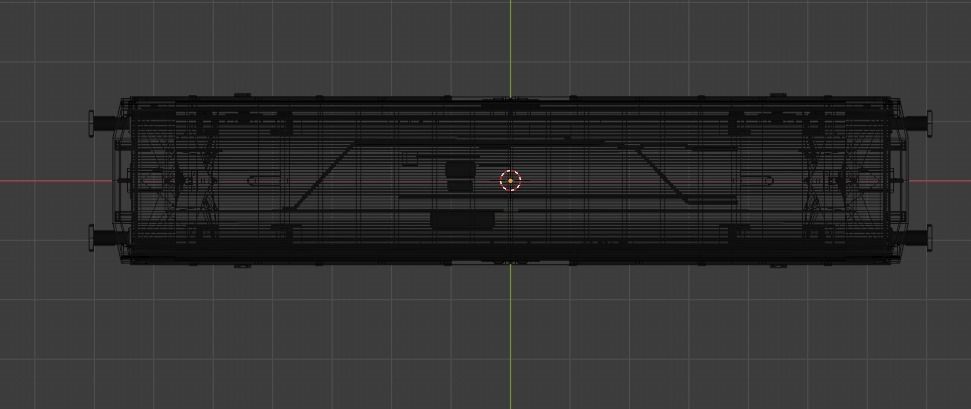 H0 1-87 scale Hbillns 303 freight car 3D print model_4