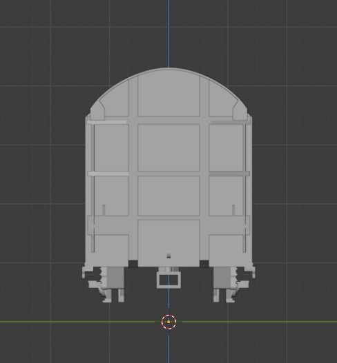 H0 1-87 scale Hbillns 303 freight car 3D print model_6