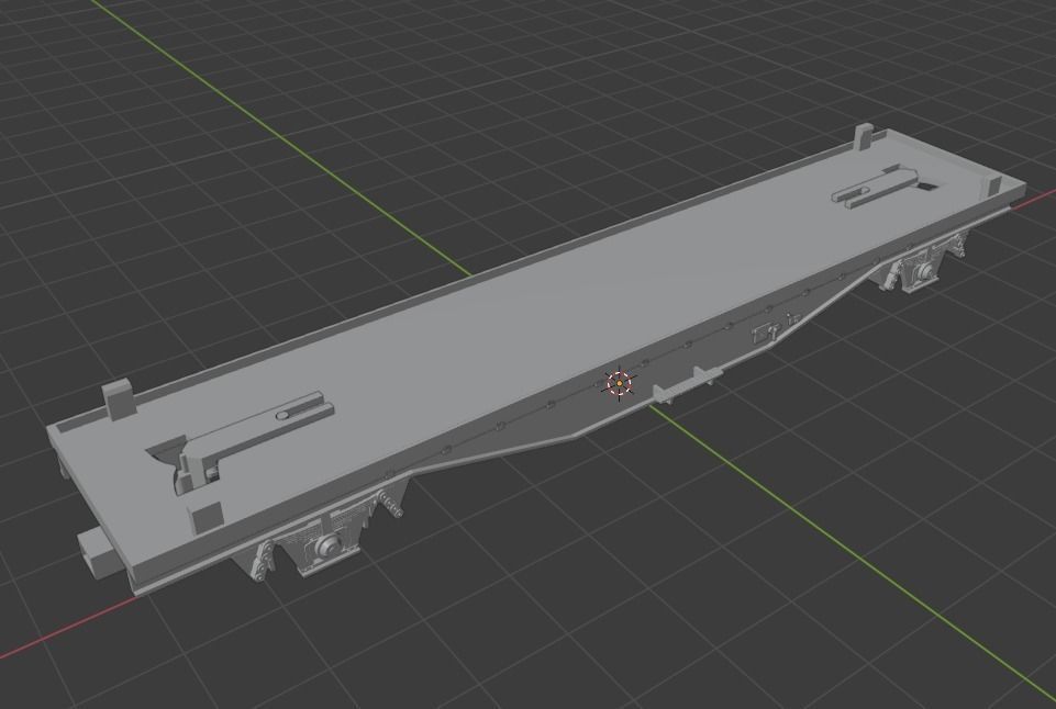 H0 1-87 scale Hbillns 303 freight car 3D print model_13