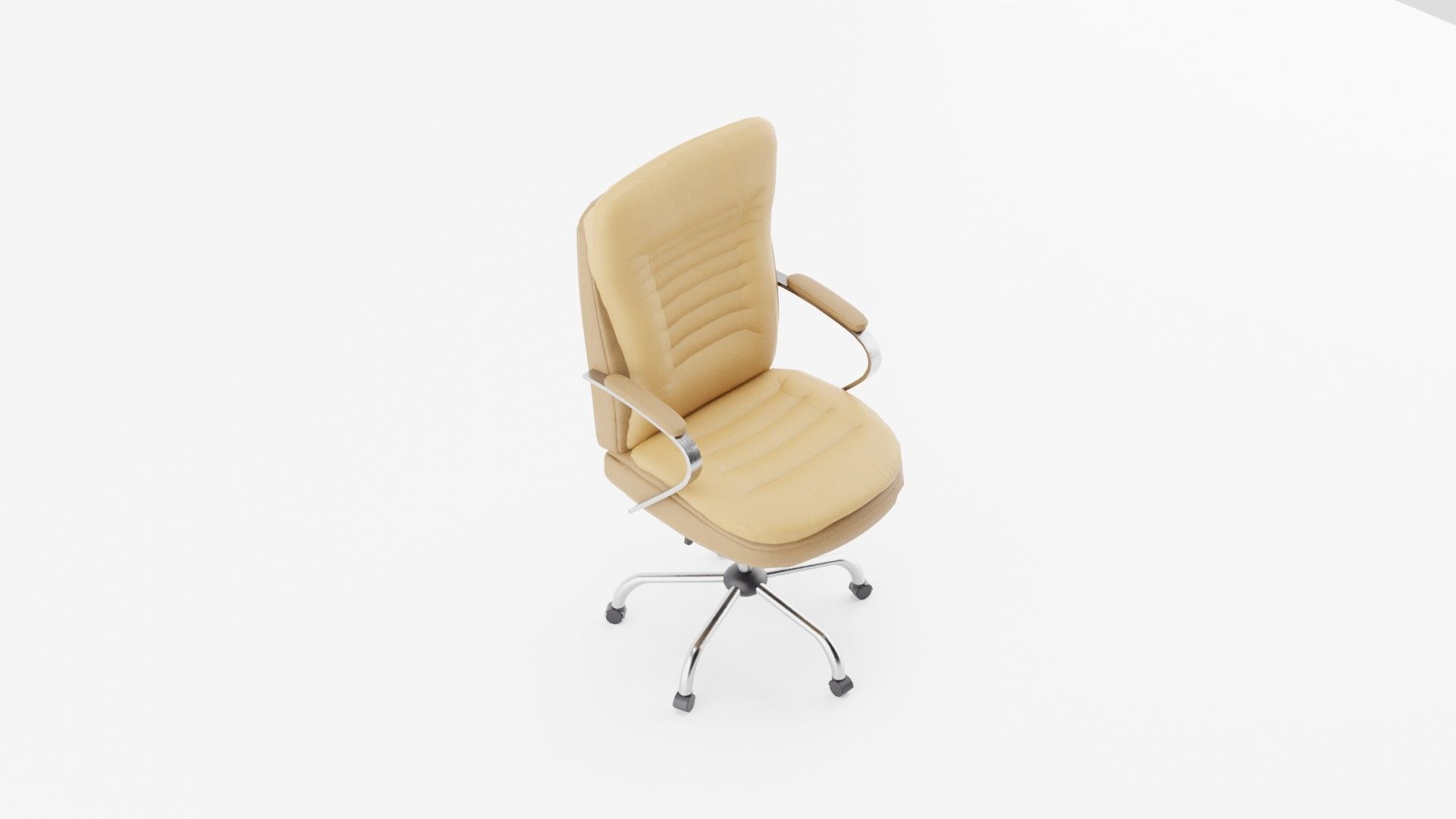 Realistic office chair with multiple colors Low-poly  Free low-poly 3D model_5