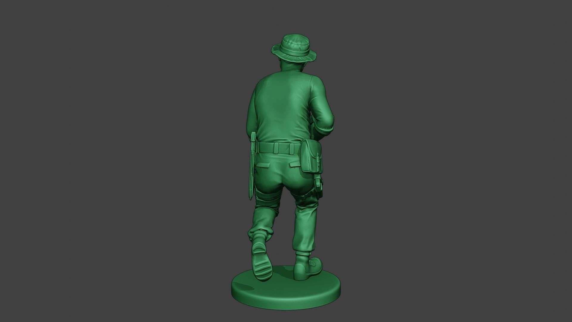 Modern Jungle Soldier Run3 MJS1 3D print model_6