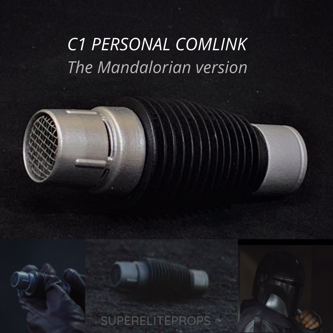 Stormtrooper C1 Personal Comlink  with Hovimix Pa2 Mictips  3D print model_12