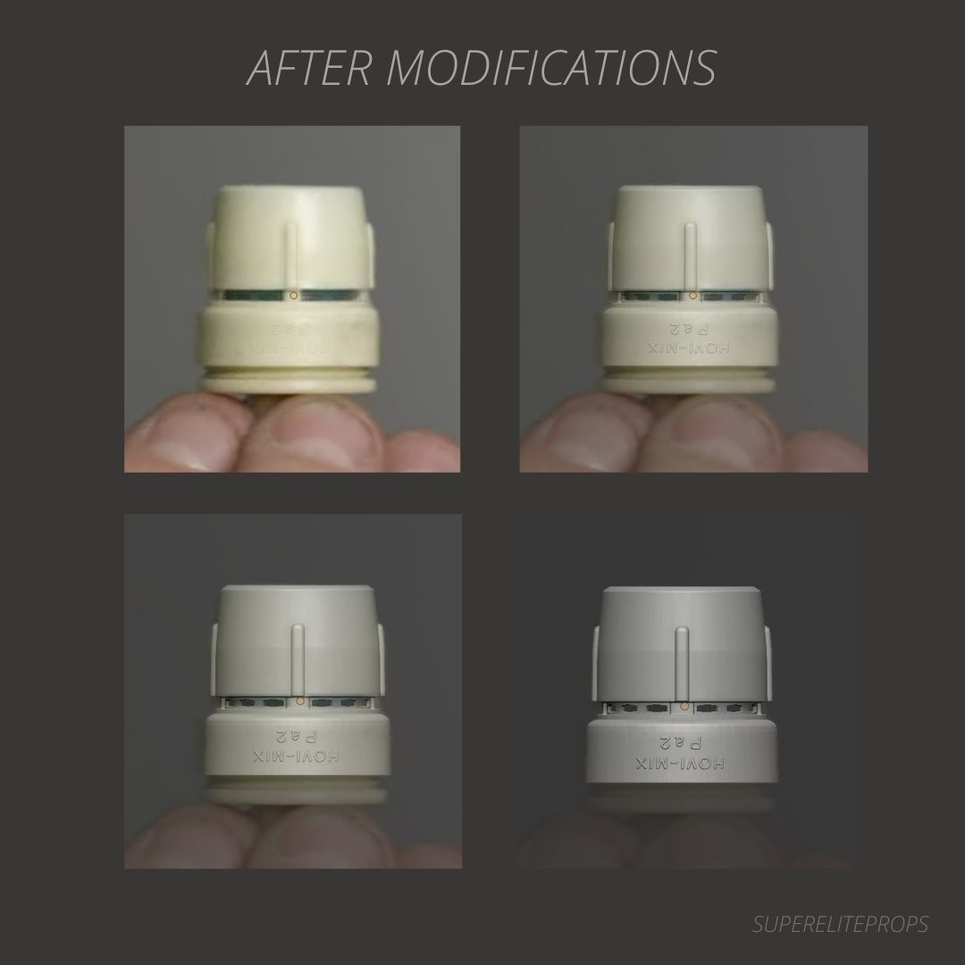 Stormtrooper C1 Personal Comlink  with Hovimix Pa2 Mictips  3D print model_2