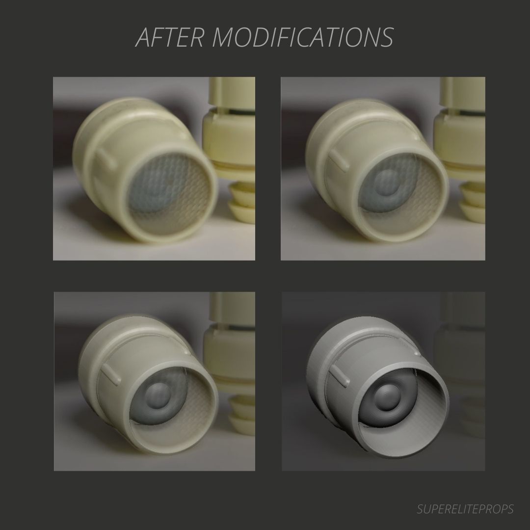 Stormtrooper C1 Personal Comlink  with Hovimix Pa2 Mictips  3D print model_3