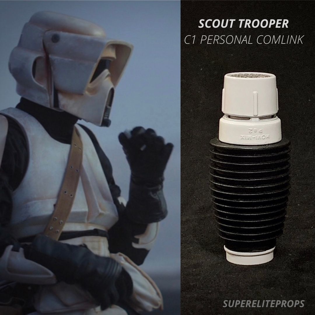 Stormtrooper C1 Personal Comlink  with Hovimix Pa2 Mictips  3D print model_14