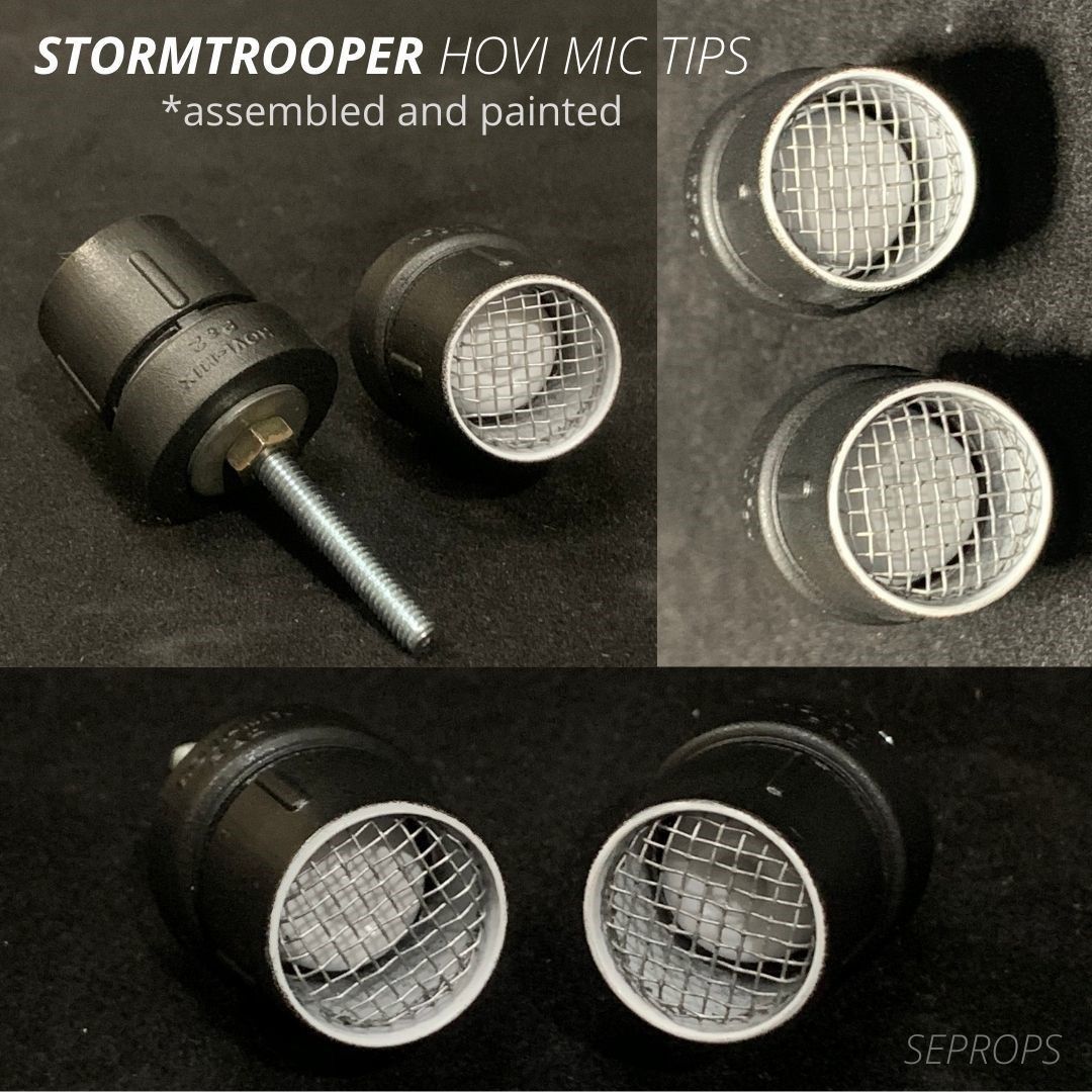 Stormtrooper C1 Personal Comlink  with Hovimix Pa2 Mictips  3D print model_22