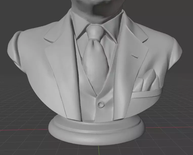 Clark Gable 3D print model_10