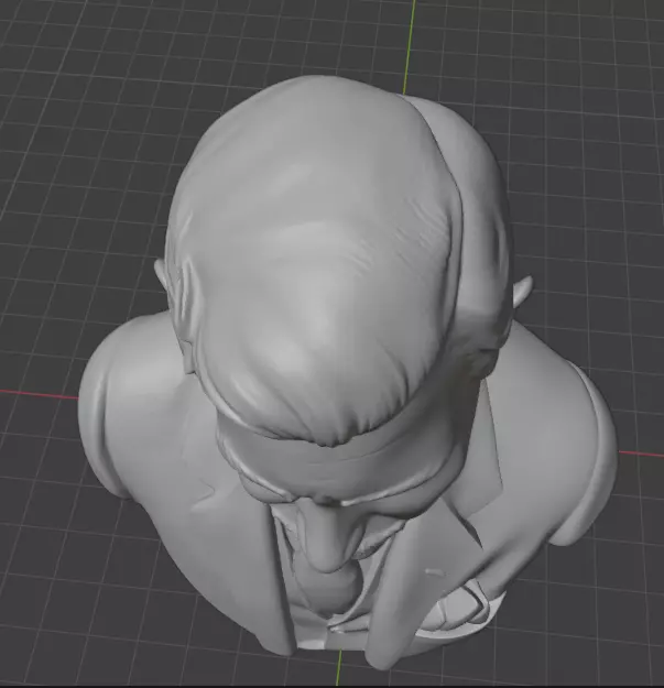 Clark Gable 3D print model_16