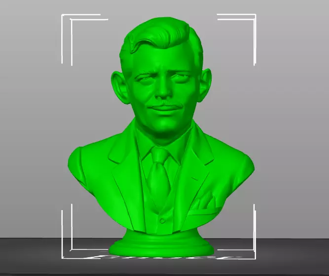 Clark Gable 3D print model_18