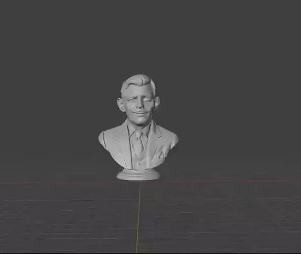 Clark Gable 3D print model