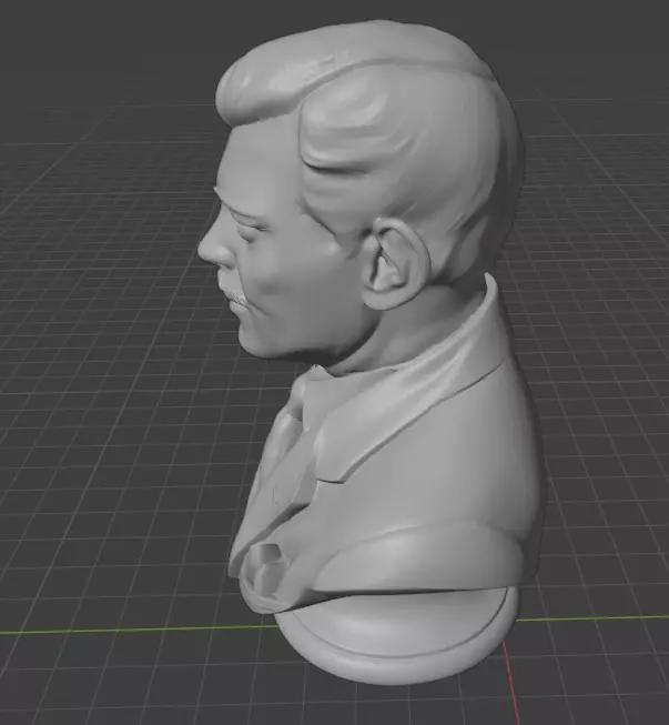 Clark Gable 3D print model_2