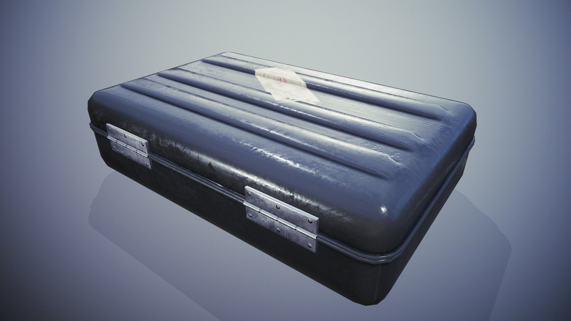 Briefcase - Tutorial Included Low-poly 3D model_4