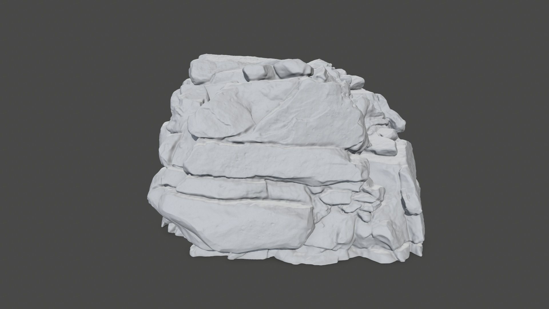 print rock 4 pile of rocks 3D print model_4