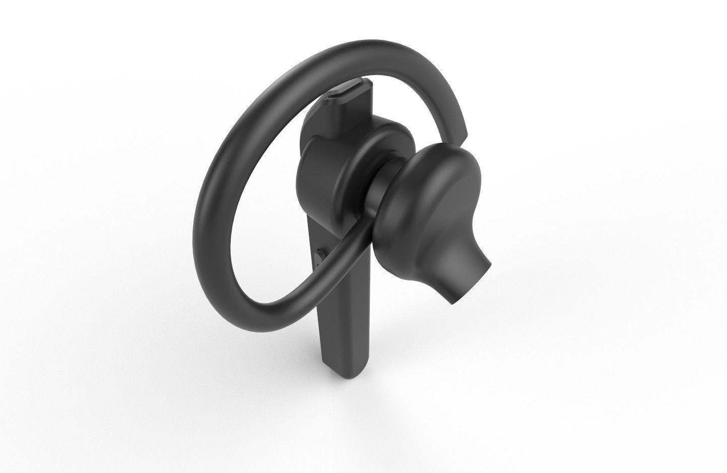 Bluetooth Headset  M2 Low-poly 3D model_38