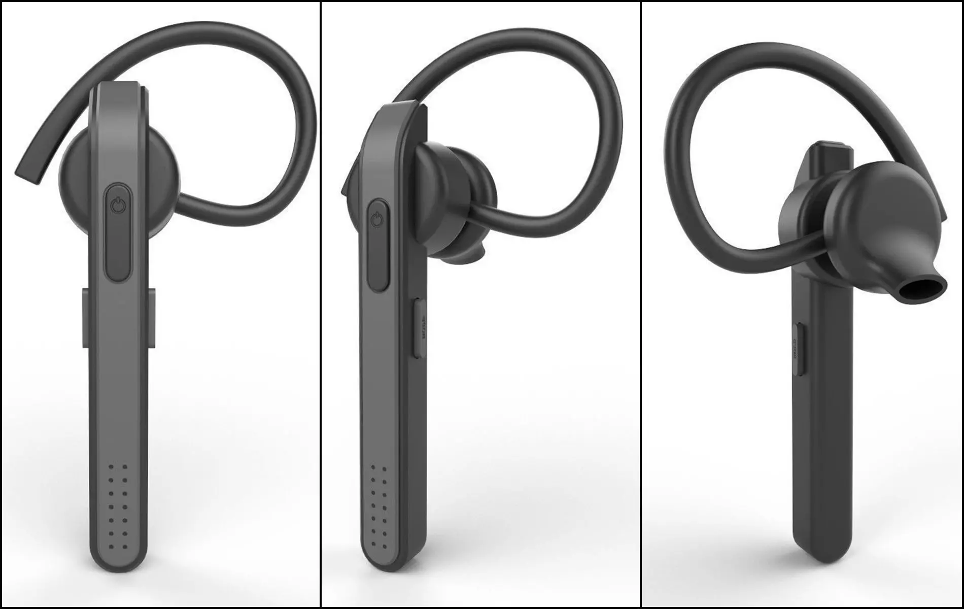 Bluetooth Headset  M2 Low-poly 3D model_0