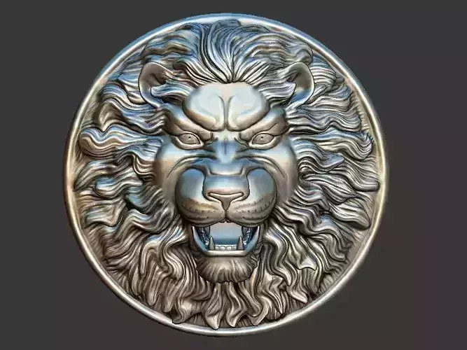Lion Face design Shield