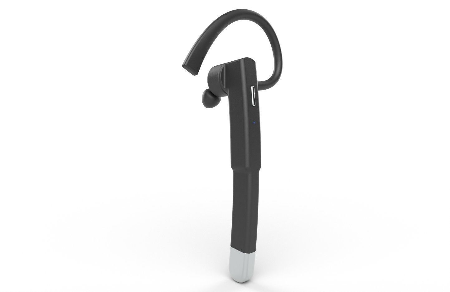 Bluetooth Headset M3 Low-poly 3D model_1