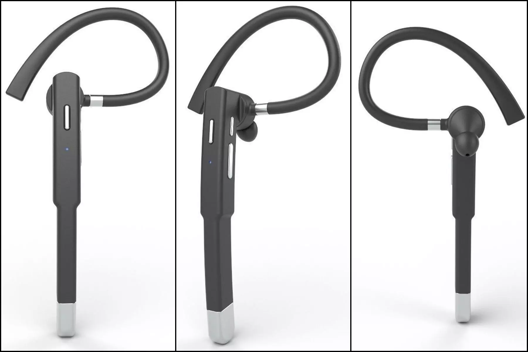 Bluetooth Headset M3 Low-poly 3D model_0