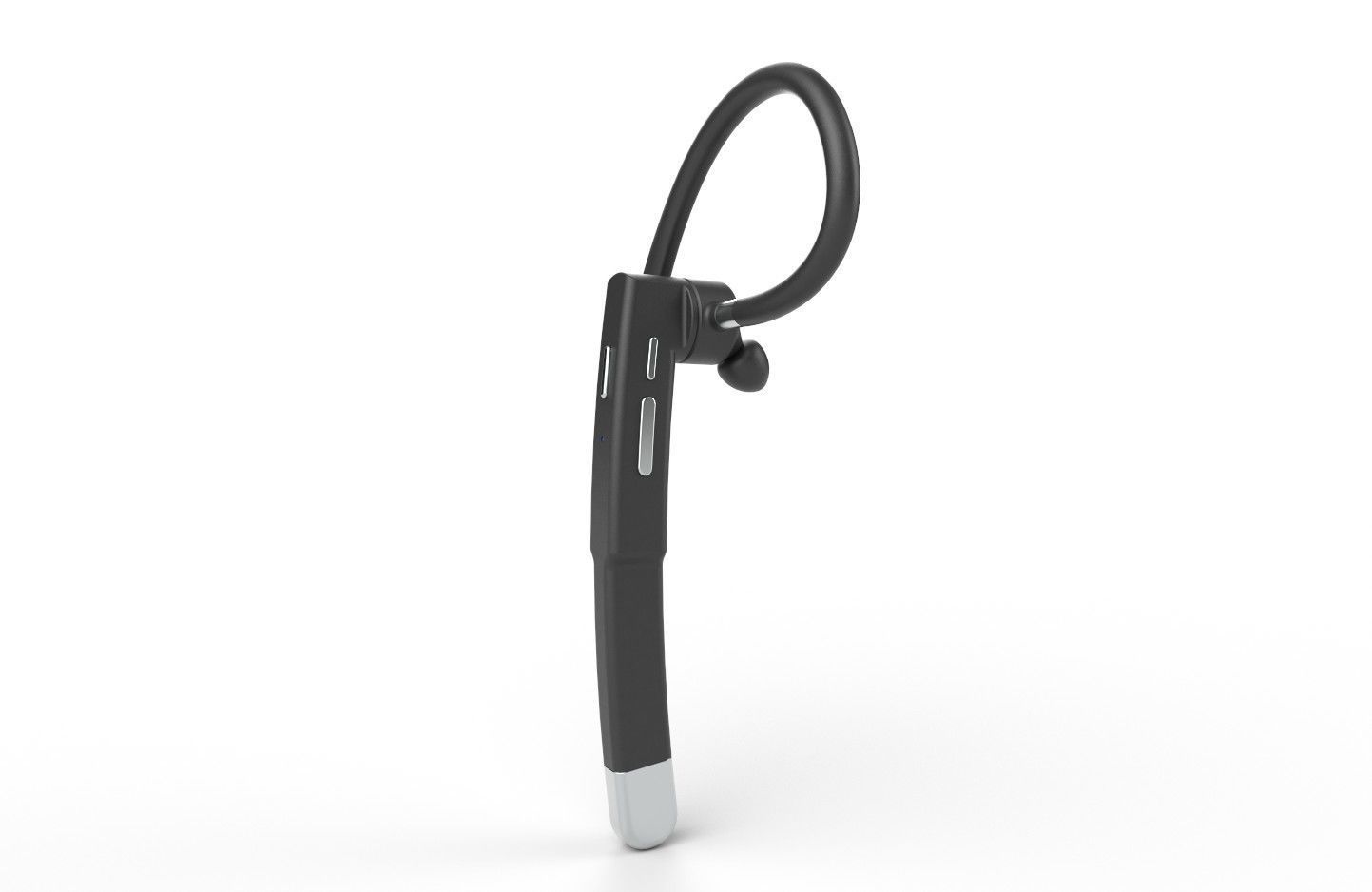 Bluetooth Headset M3 Low-poly 3D model_6