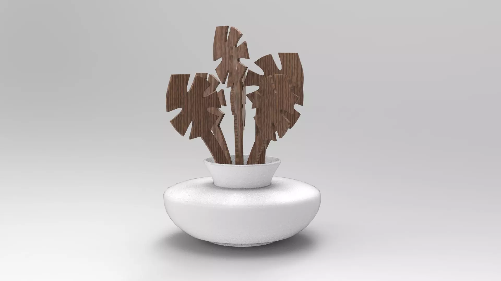 Home Decoration Vase Low-poly 3D model_0