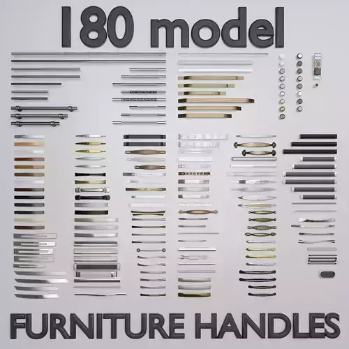 Furniture handles 3D model