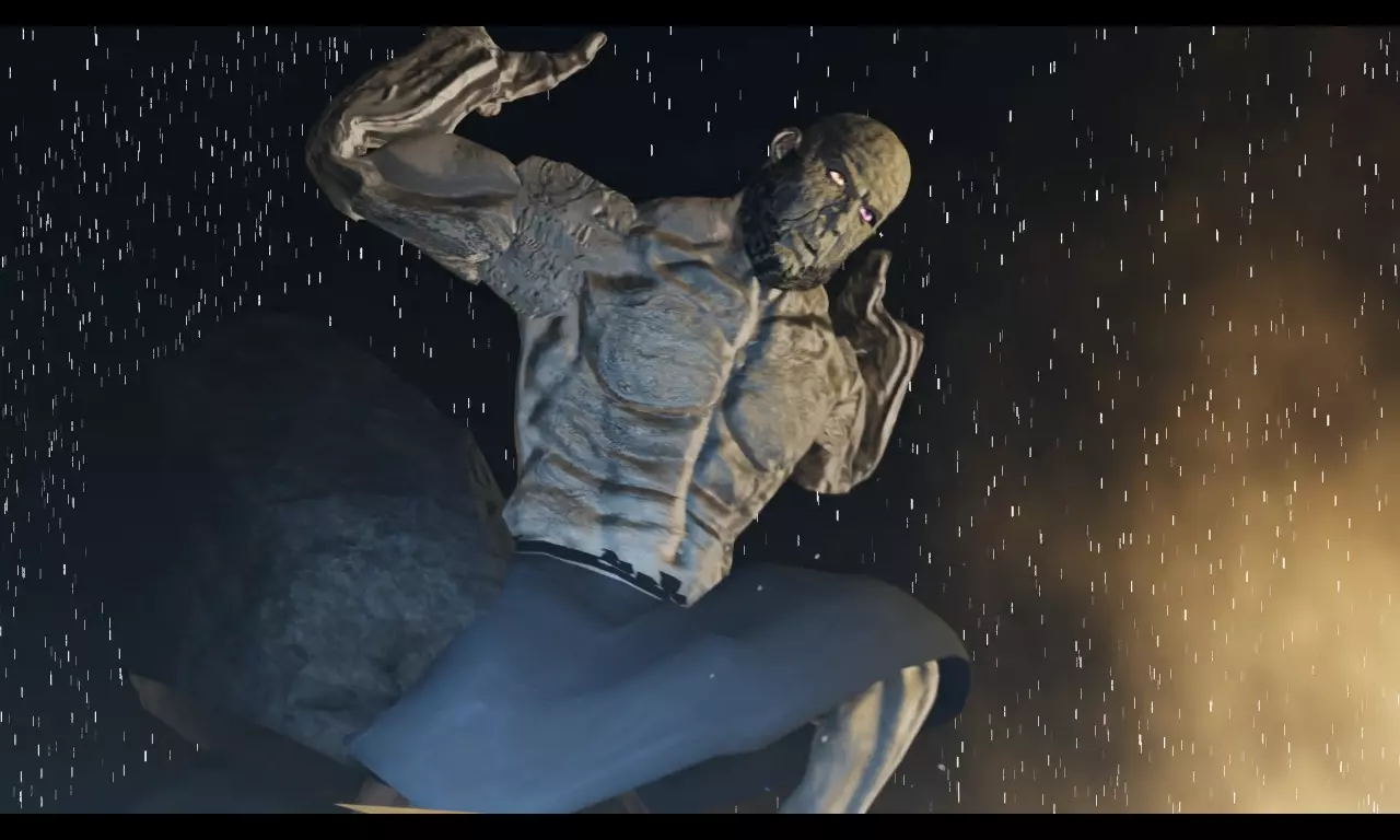 Greek Titan Atlas 3D model_0