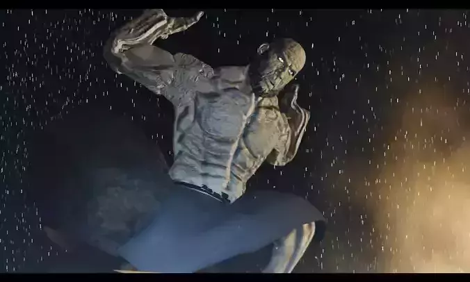 Greek Titan Atlas 3D model
