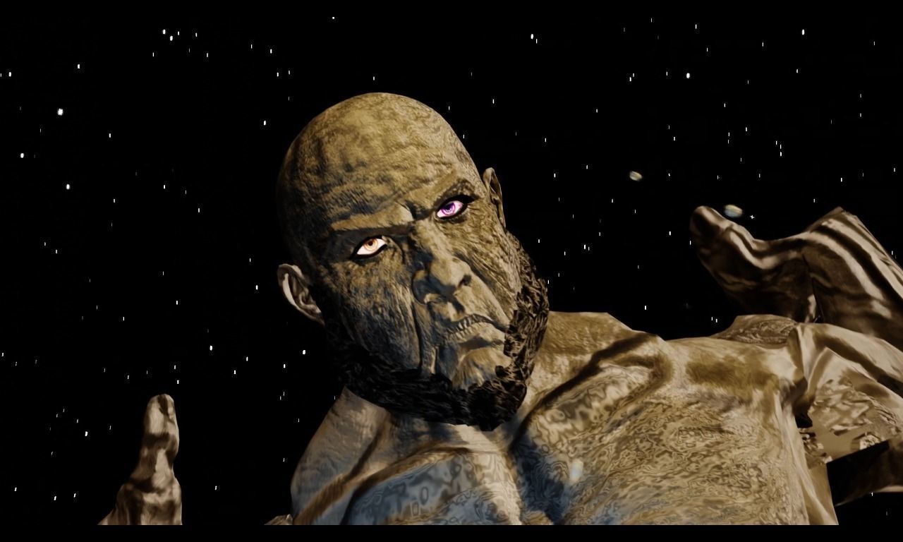 Greek Titan Atlas 3D model_2