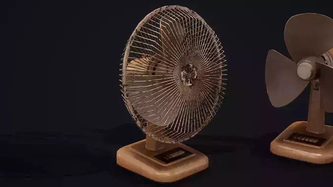 Old Fan - Horror Bedroom