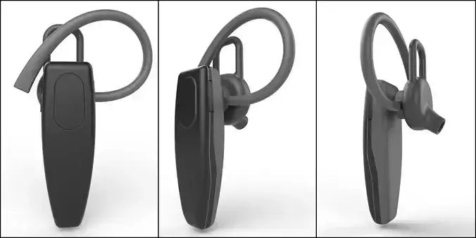 Bluetooth Headset  M1 Low-poly 3D model