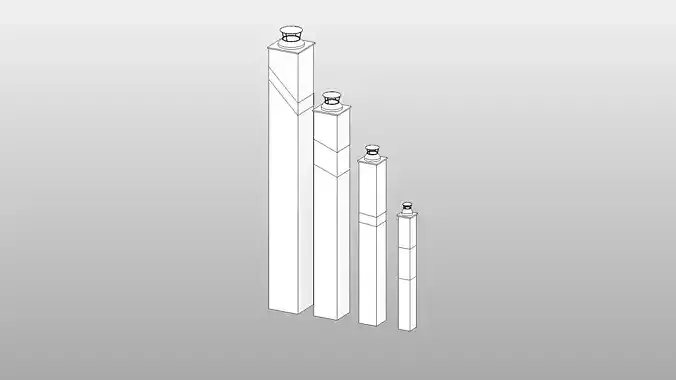 Chimney - Full Parametric Revit Family