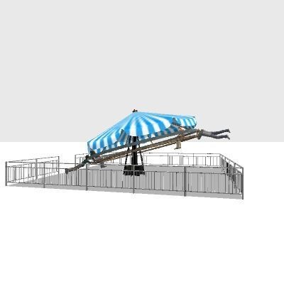 ombak banyu pasar malam 3D model_1