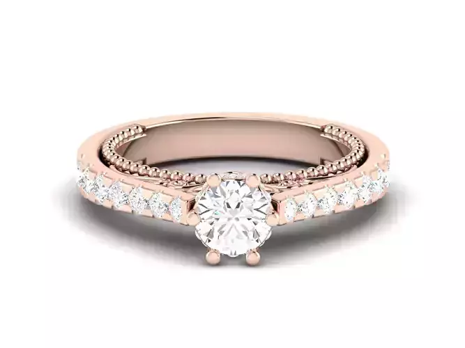 Solitaire ring model
