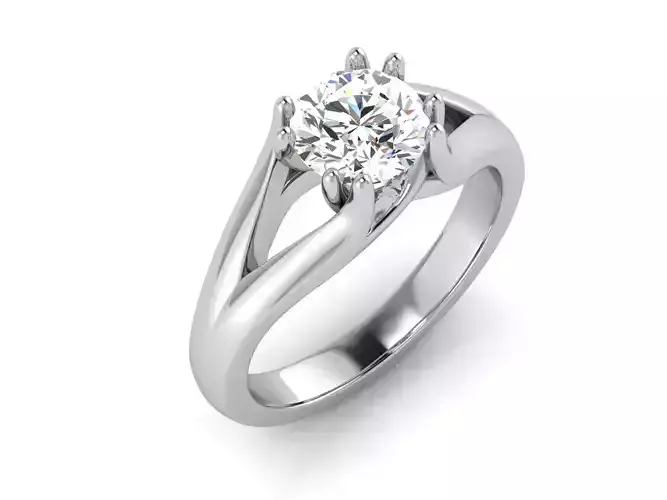 Solitaire ring model