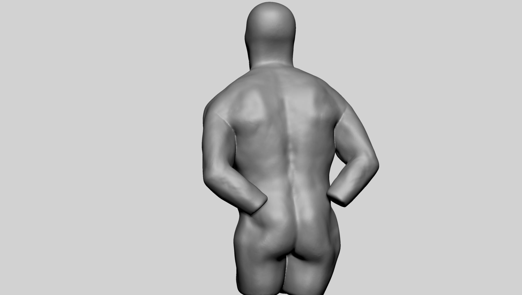 Male Torso Printable v3 3D print model_3