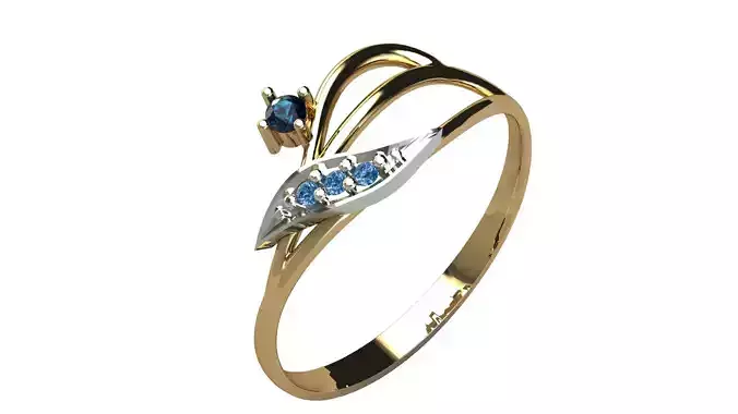 Ring with diamonds und2121